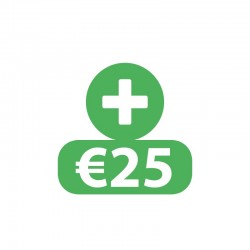 €25 Beltegoed